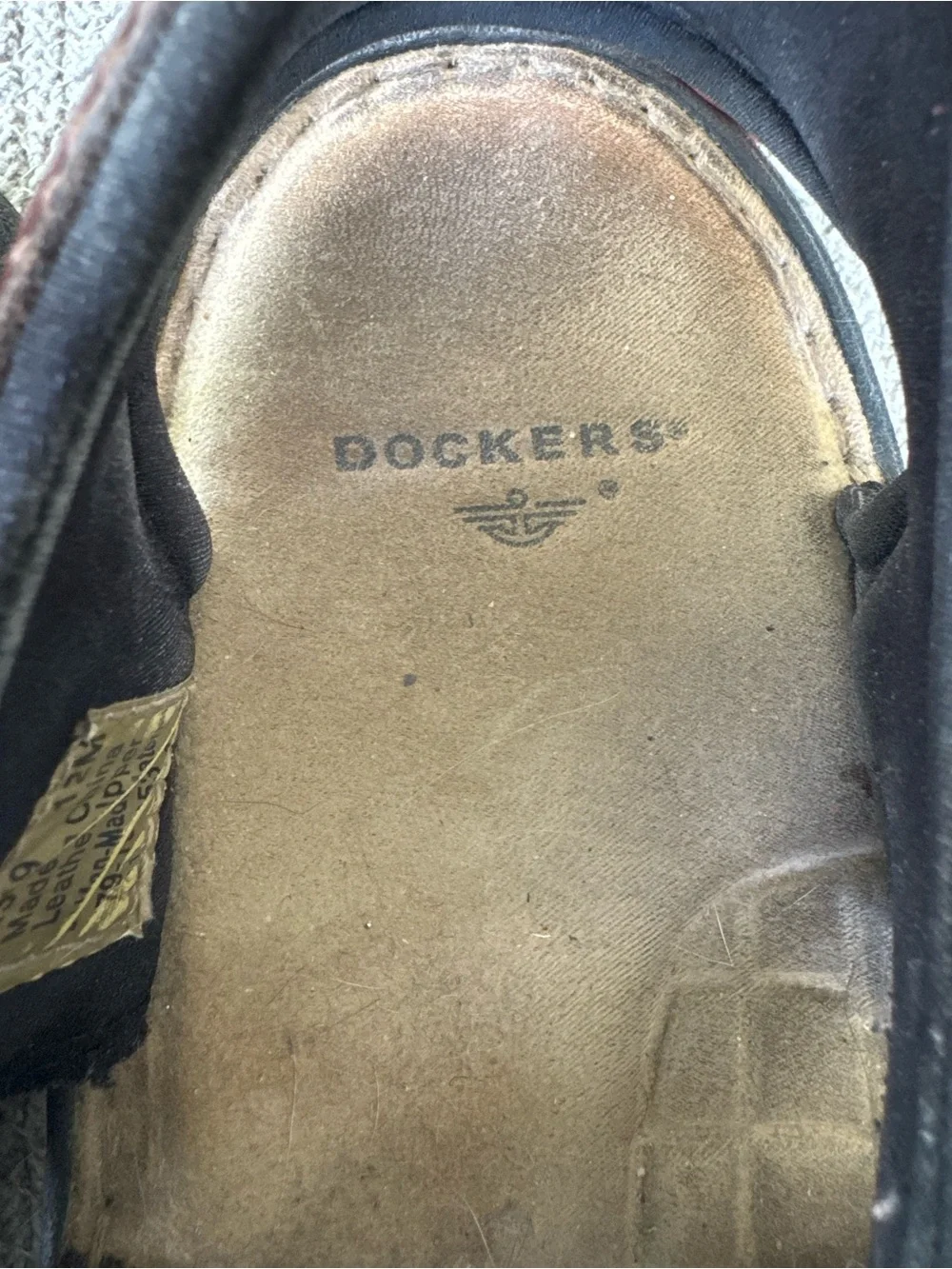 Vintage 90s Dockers Brown Leather Fisherman Sandals Boat Shoes Size 12